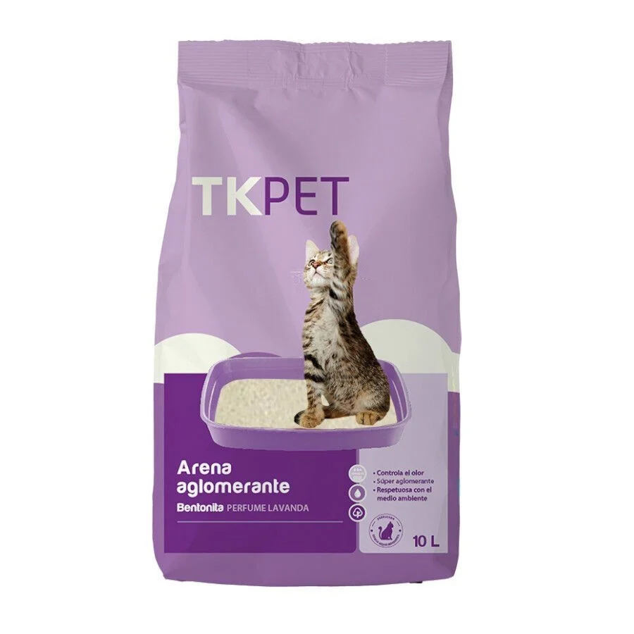 L TK-Pet Arena Aglomerante Bentonita y Lavanda para gatos