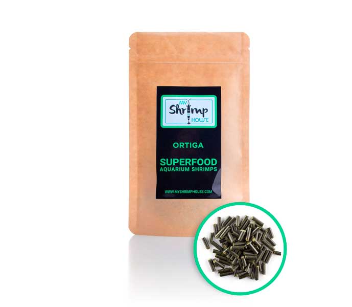 Comida Pellet Ortiga para gambas