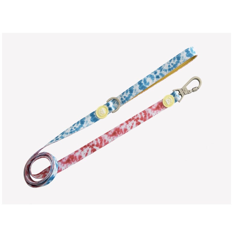Dukier Correa Estampado Tie Dye para perros