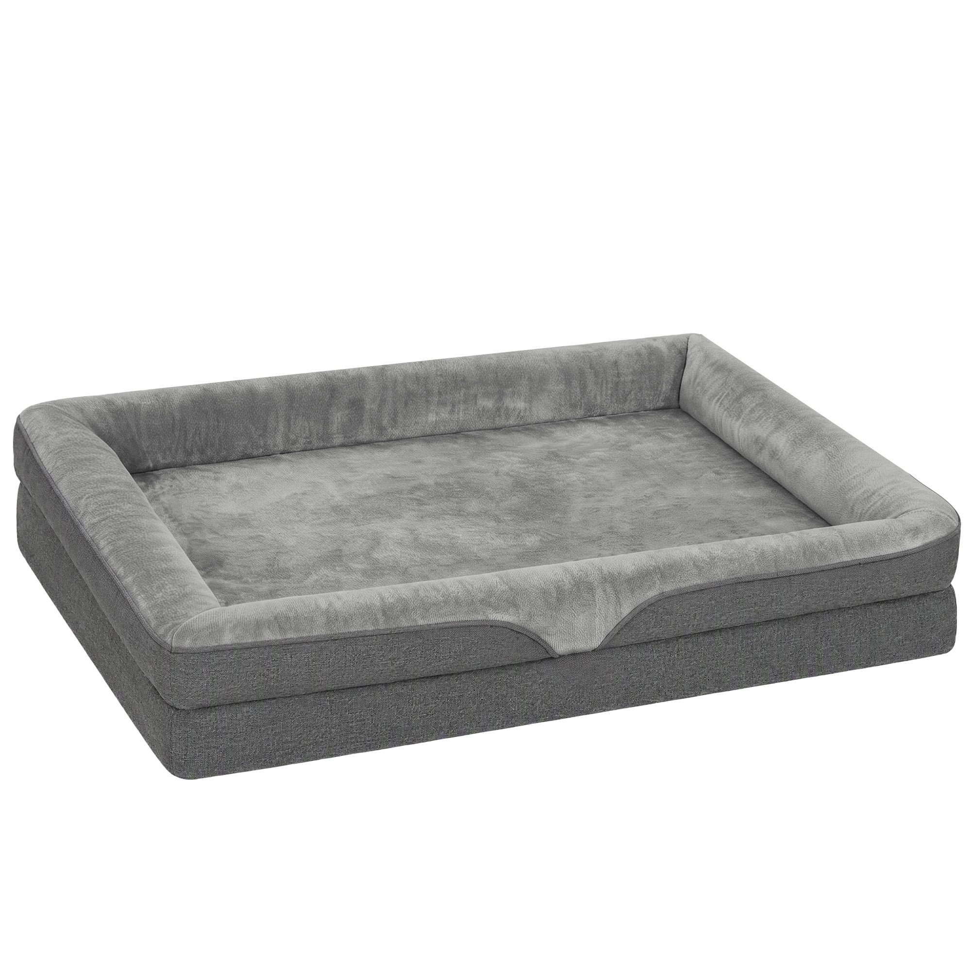 PawHut Cama para Perro Gris