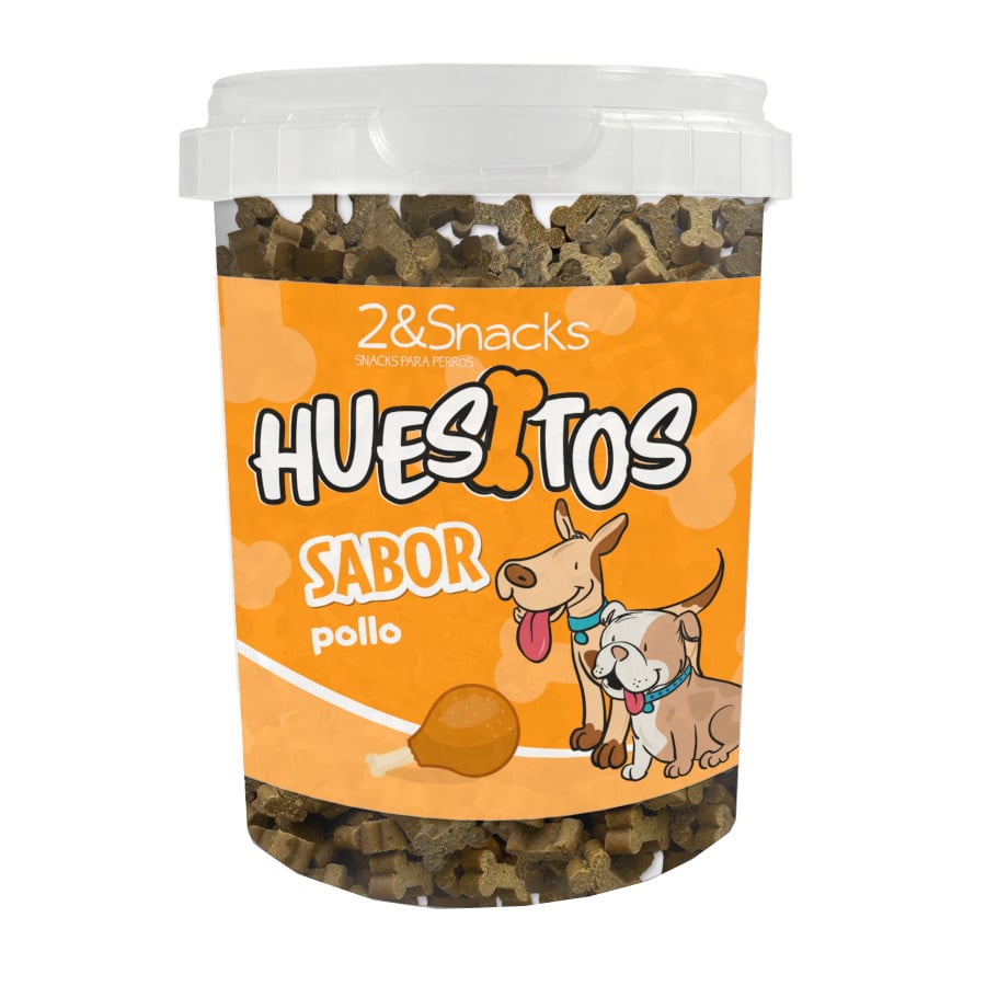4 uds. x 100 g 2&Snacks Galletas Pollo para perros ¡Pack Ahorro!