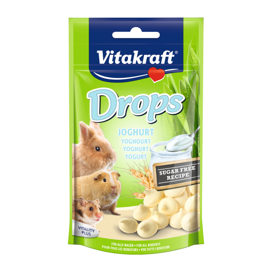75 g Vitakraft Drops Yogur snacks para roedores