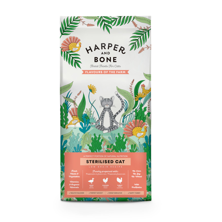 Imagen de Sterilised cat - Flavours of the farm 2 Kg