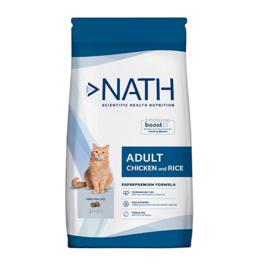 Imagen de Nath Adult Pollo y Arroz pienso para gatos