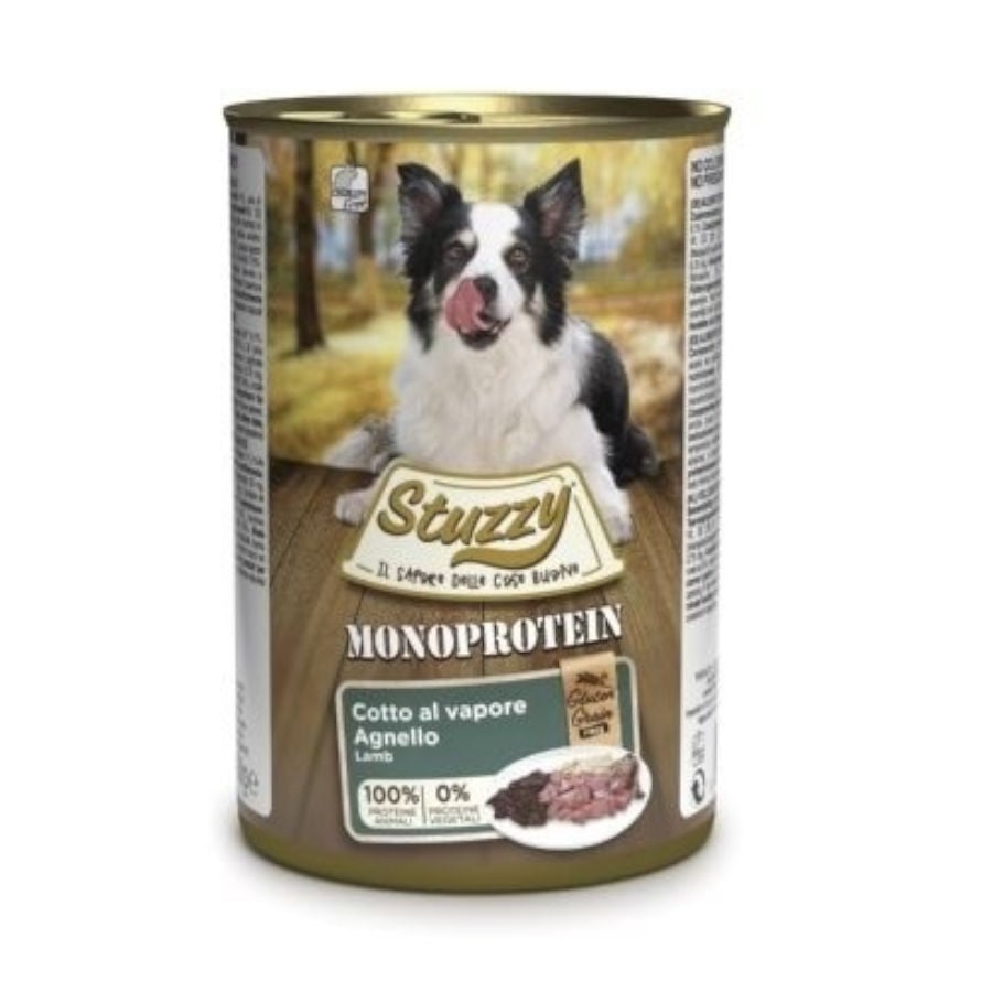 800 g Stuzzy Monoprotein Cordero lata para perros