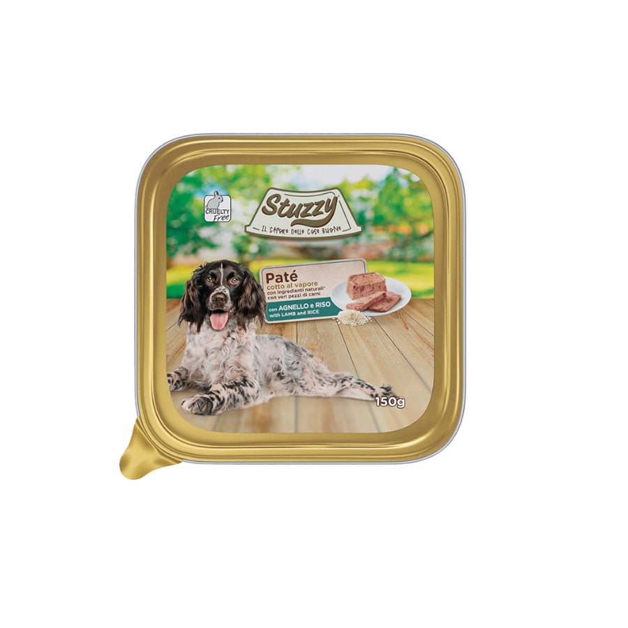 12 tarrinas x 150 g Stuzzy cordero con arroz tarrina para perros ¡Pack ahorro!