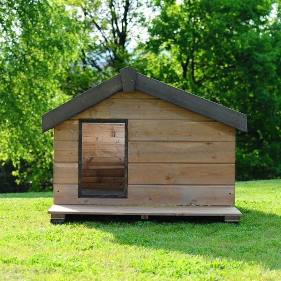TK-Pet Mountain Caseta de Madera para perros