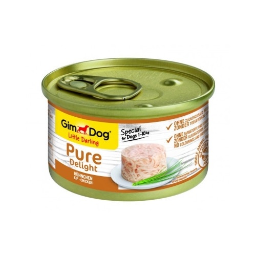 85 g GimDog Pure Delight Pollo lata