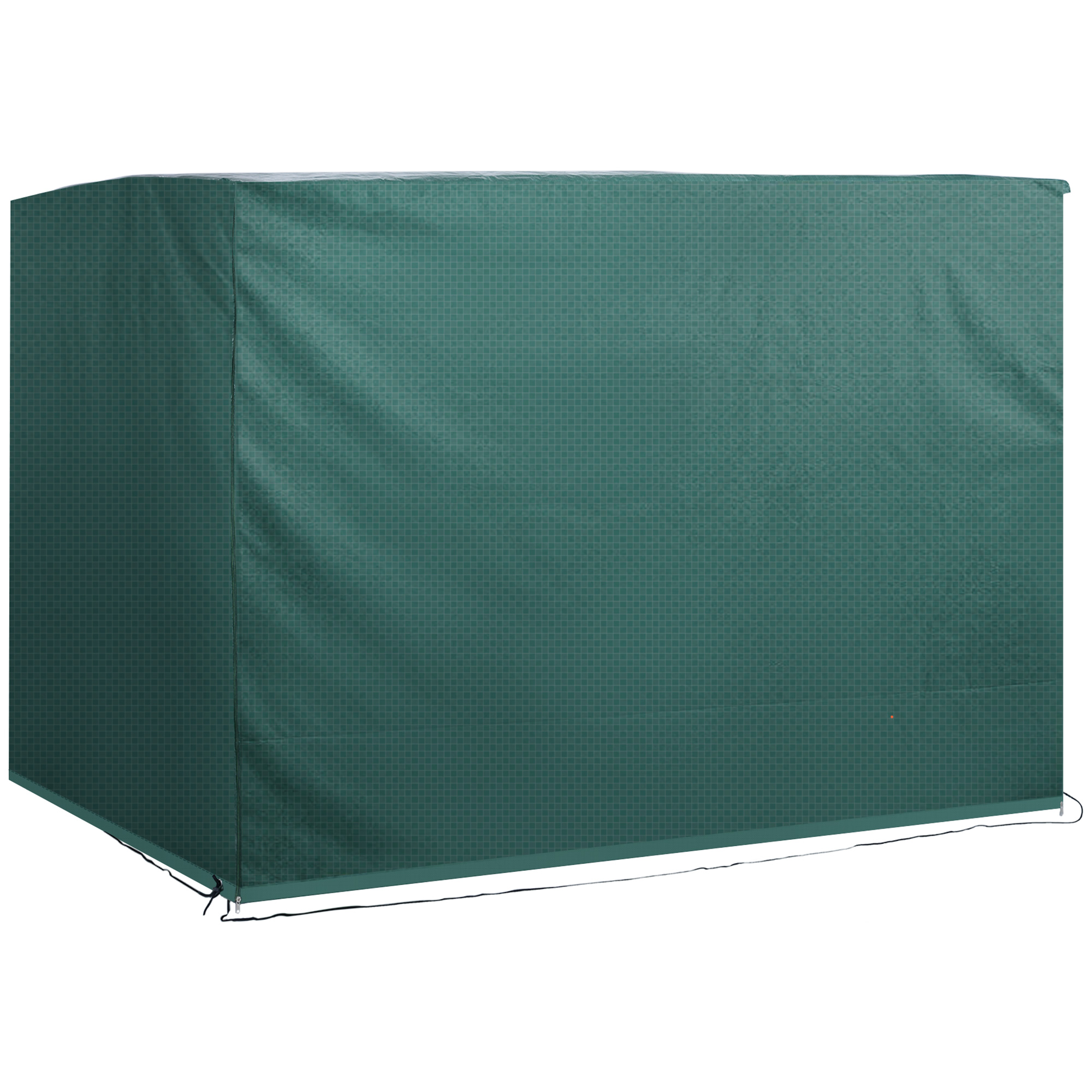 Outsunny Funda Protectora para Columpio Balancín de Jardín de 3 Plazas 215x155x150 cm Impermeable con Cremallera Cubierta de Muebles Exterior