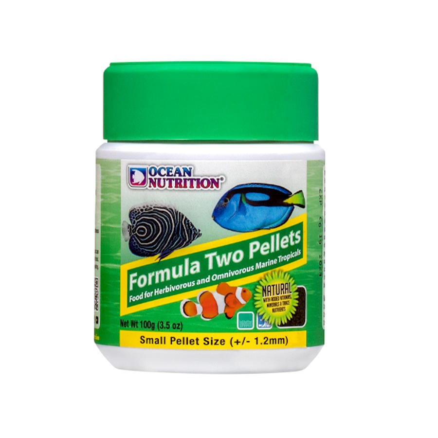 0.1 KG Ocean Nutrition Formula Two Marine Pellet para peces tropicales