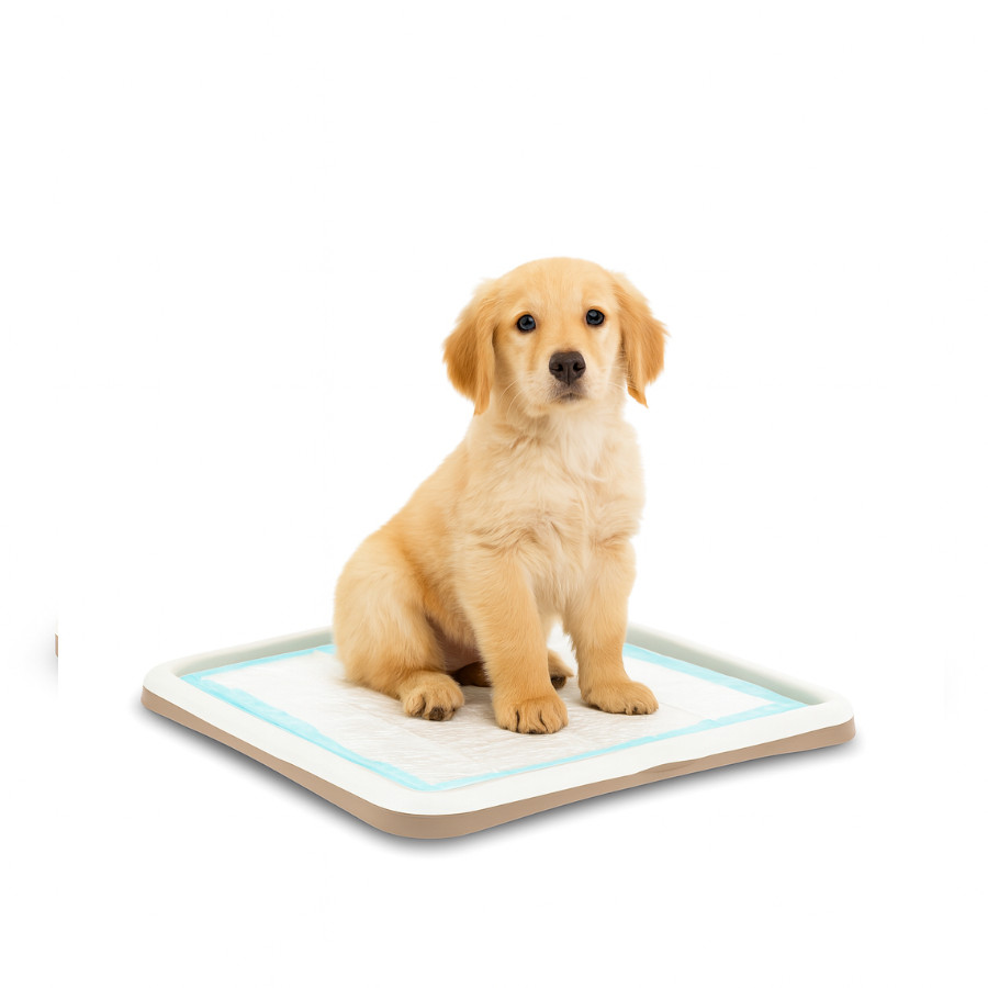 Nice Care Bandeja Sanitaria Gastone Beige para perros