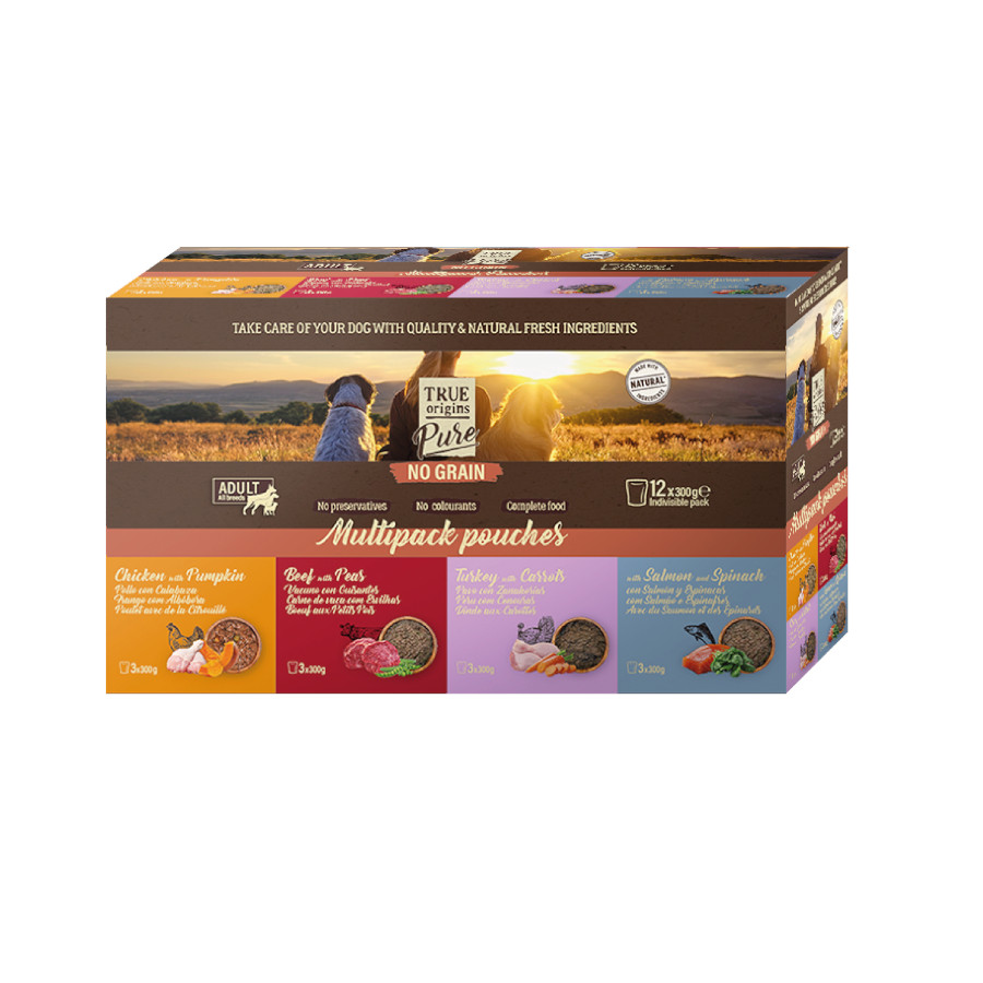 True Origins Pure Multipack Pouches para Perros
