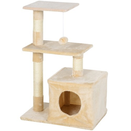 PawHut Rascador múltiples actividades PawHut color Beige
