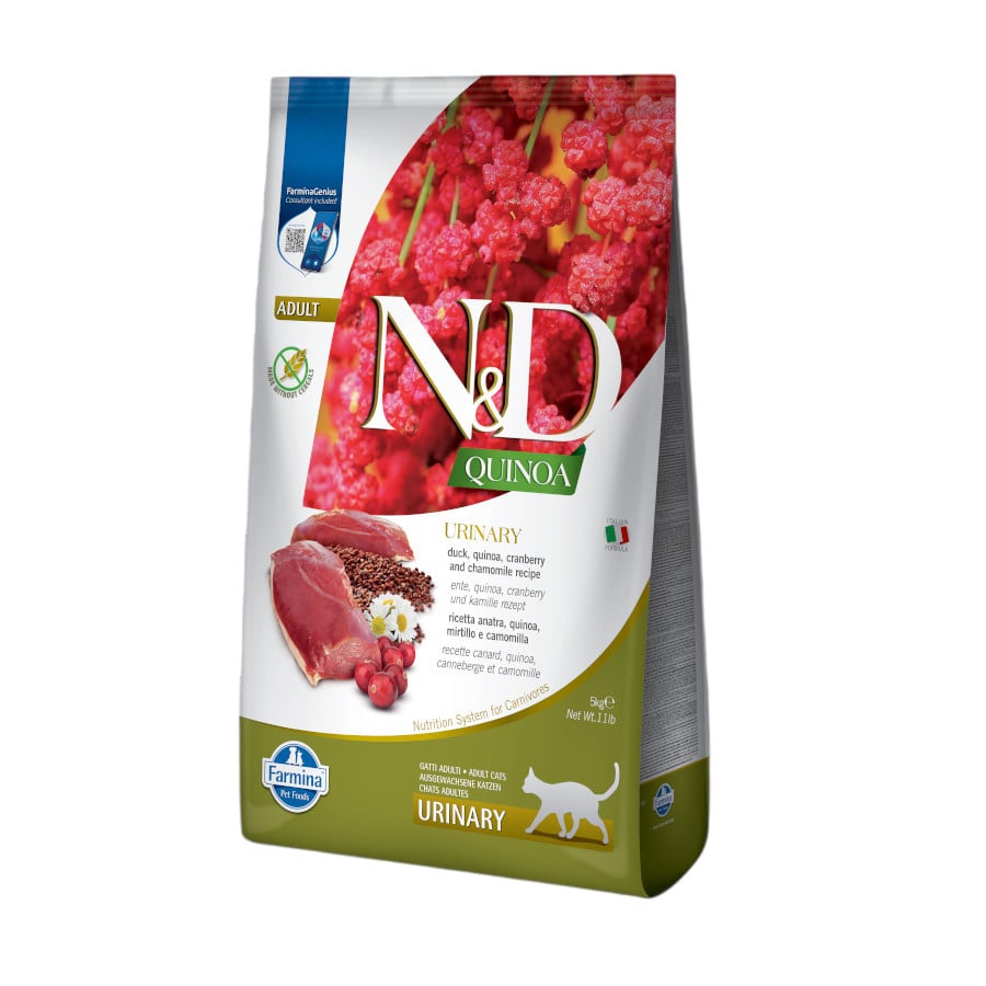 Farmina N&D Quinoa Adult Urinary Pienso Pato para gatos