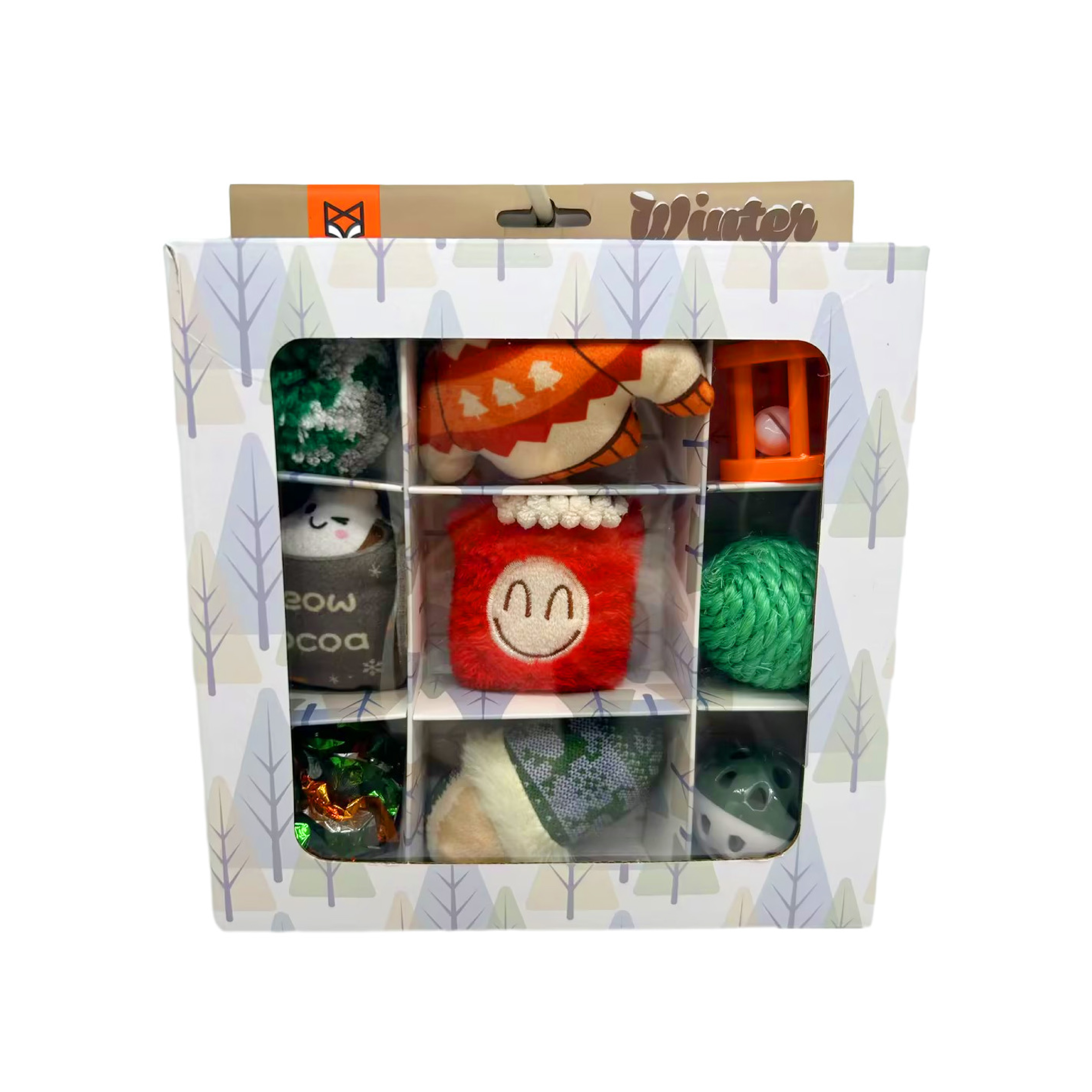 FOFOS | Pack de 9 Juguetes (Colección Invierno) – para Gatos