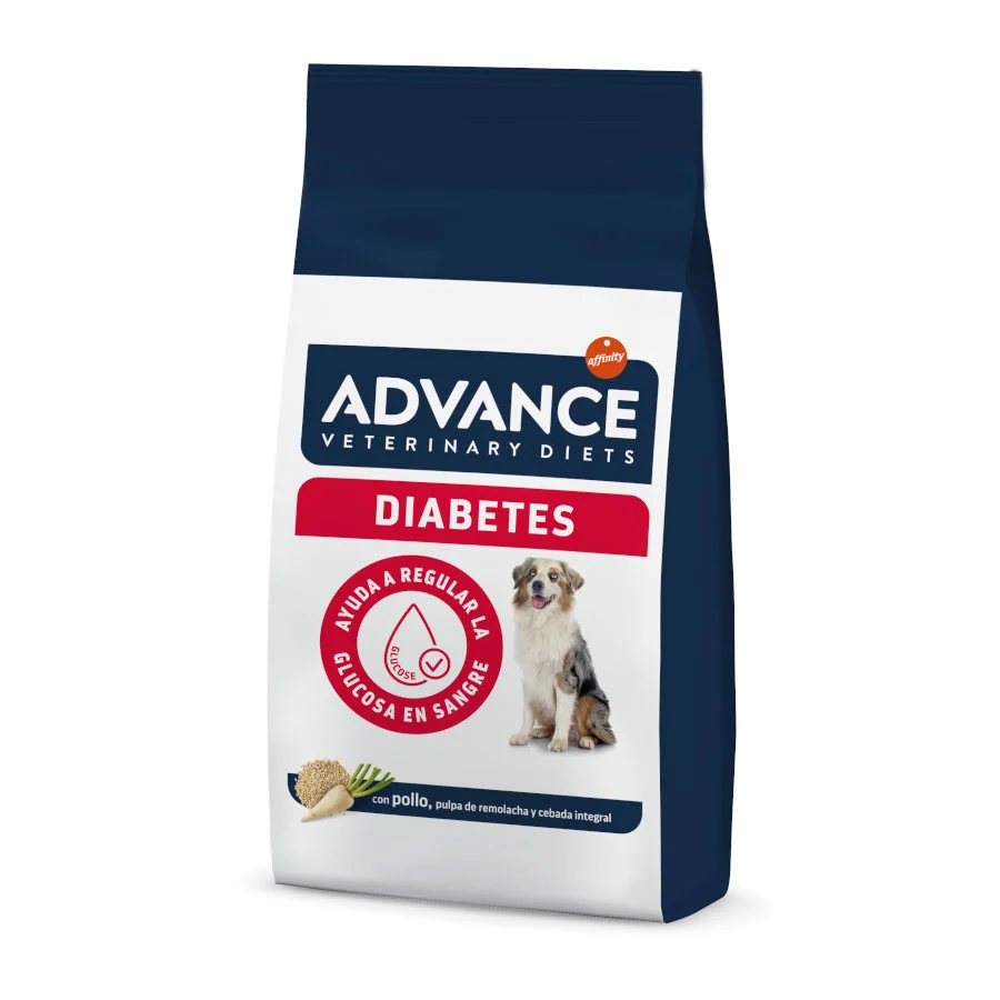 Advance Veterinary Diets – Pienso para perros adultos Advance Diabetes Dietas Veterinarias. 12 Kg
