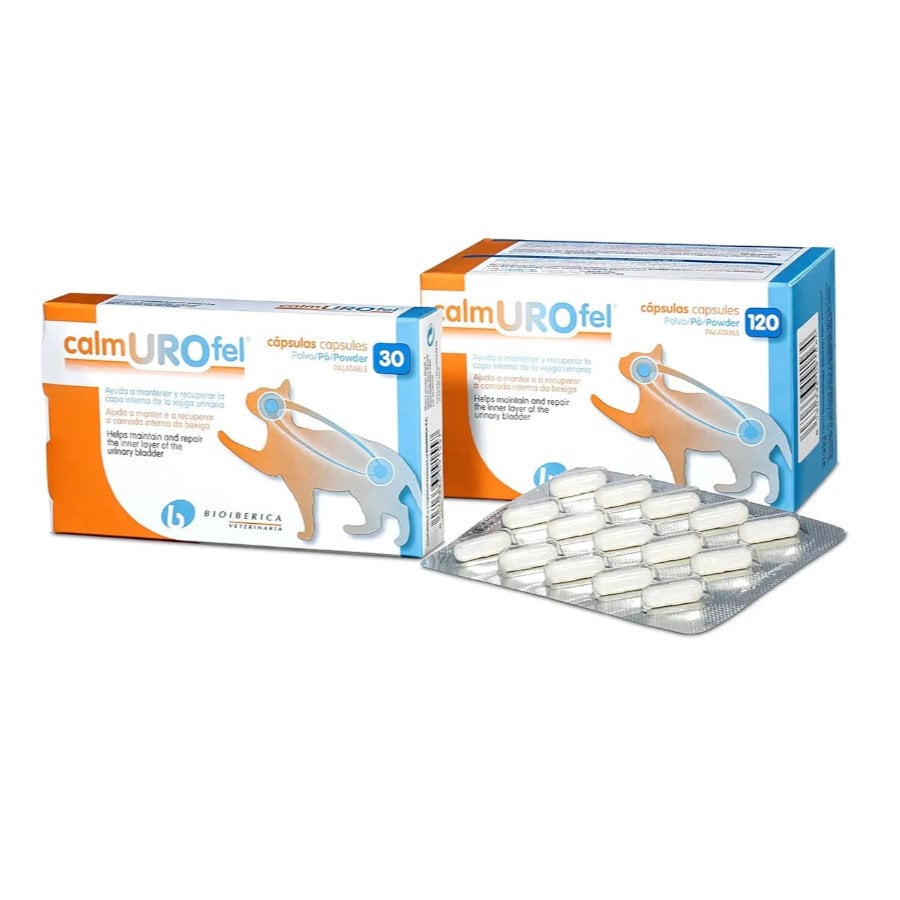 Bioiberica Calmurofel Cápsulas Suplemento urinario para gatos