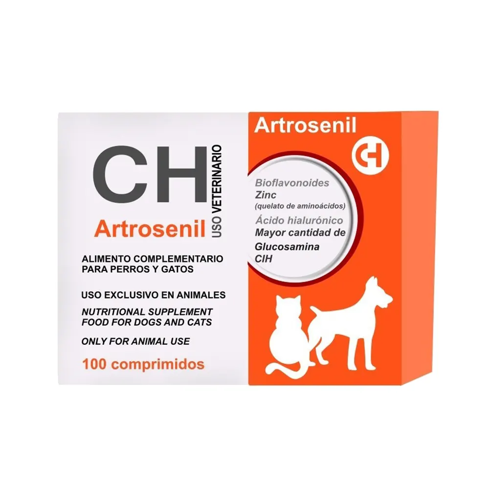 Artrosenil 30 comprimidos condroprotector natural para perros y gatos Chemical Ibérica
