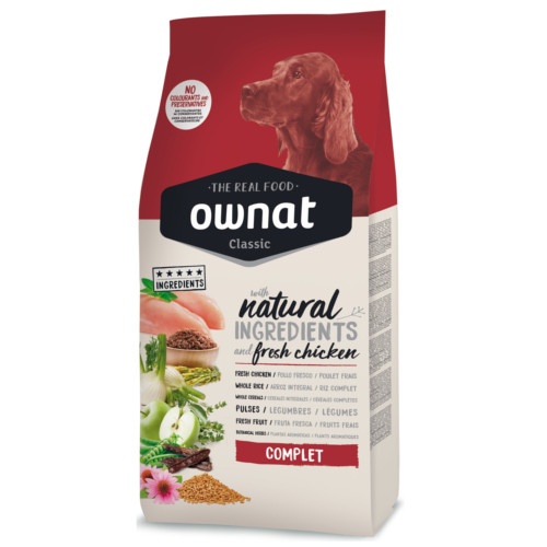 12 kg Ownat Classic Complet pienso para perros