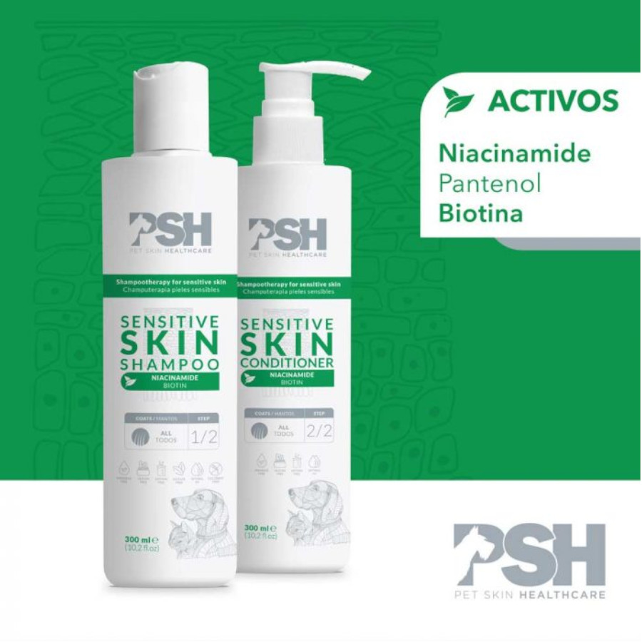 PSH Sensitive Skin Acondicionador para perros y gatos