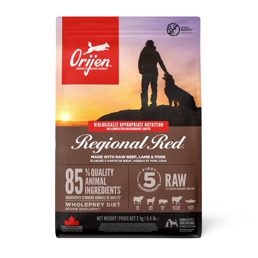 6 kg Orijen Adult Regional Red pienso para perros