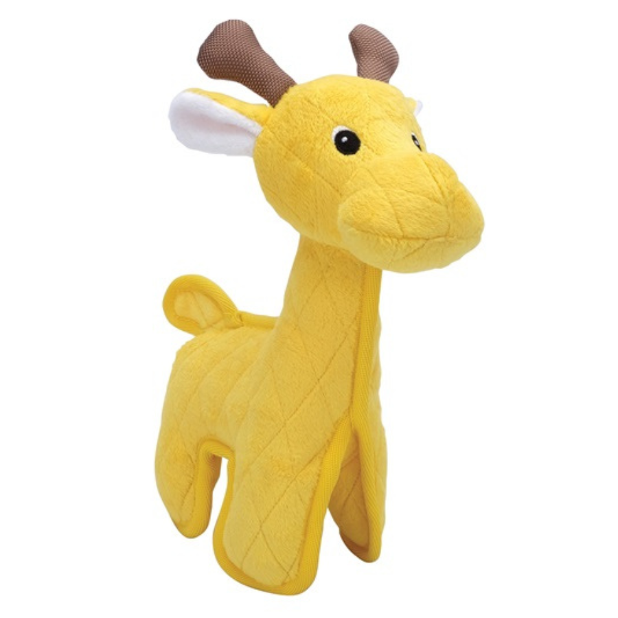 Juguete de peluche para perros Zeus Safari, Girafa, Amarilla 24cm