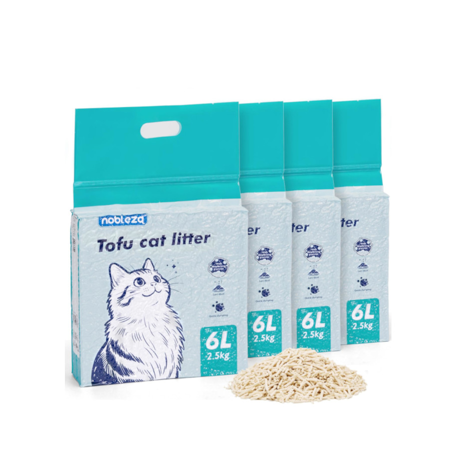 Nobleza Arena Aglomerante de Tofu Natural para gatos