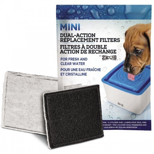 Mini Bebedero Recambio Zeus para perros color Varios