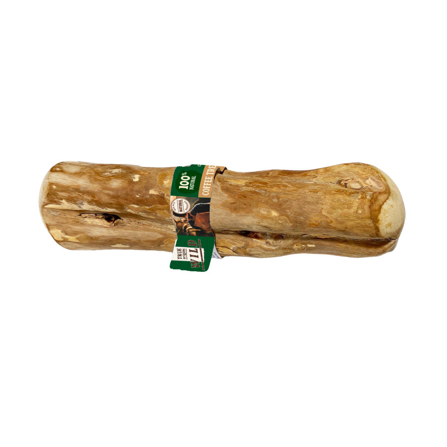 M (Partido a la mitad) True Origins Palos de Café Naturales snack para perros