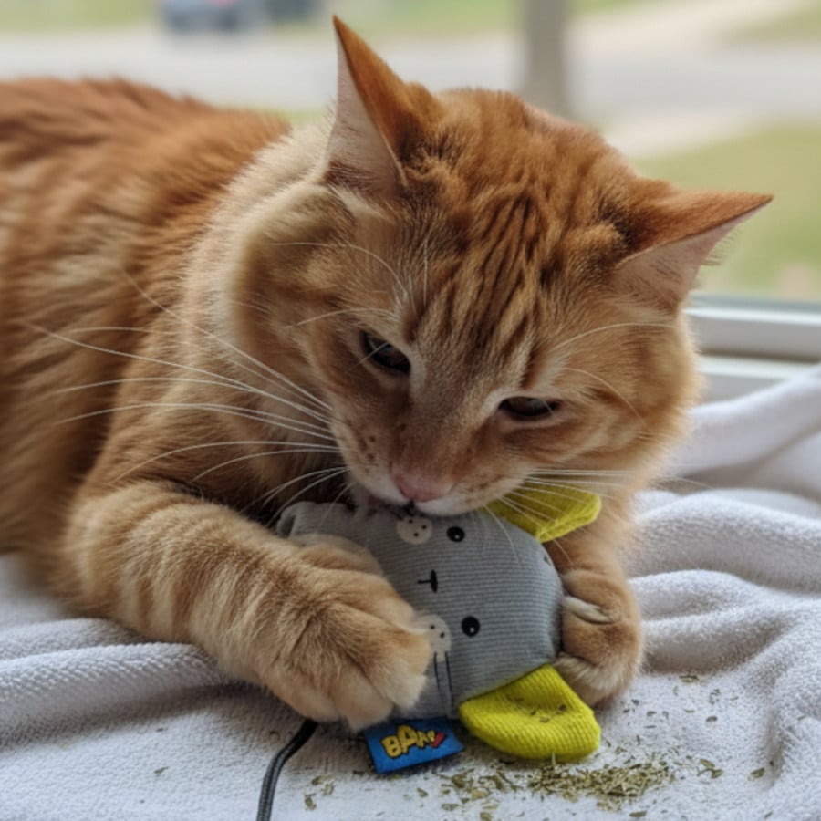 BAM! Peluche de Ratón con Catnip para gatos