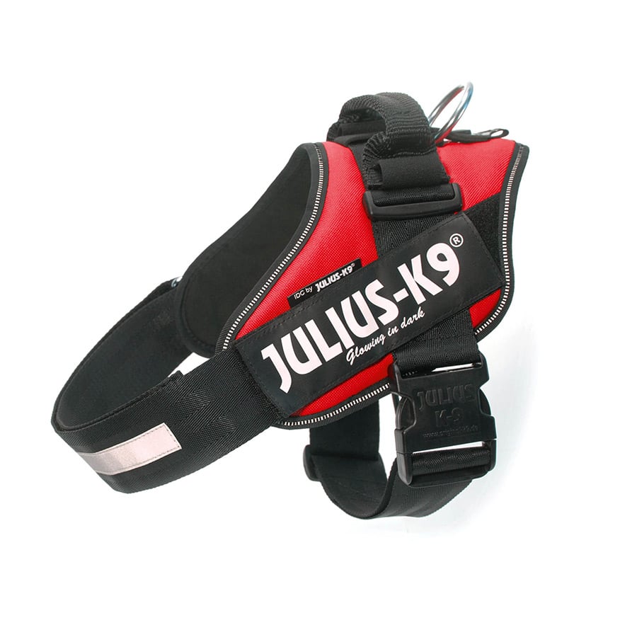 Julius – Arnés Julius para perros K9 IDC Powerharness. Rojo Talla 0