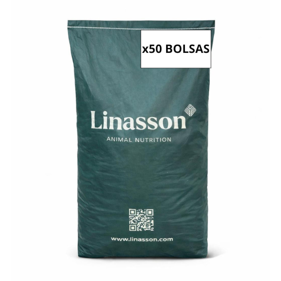 Linasson Pienso cubos de heno de pradera para caballos 1000 kg
