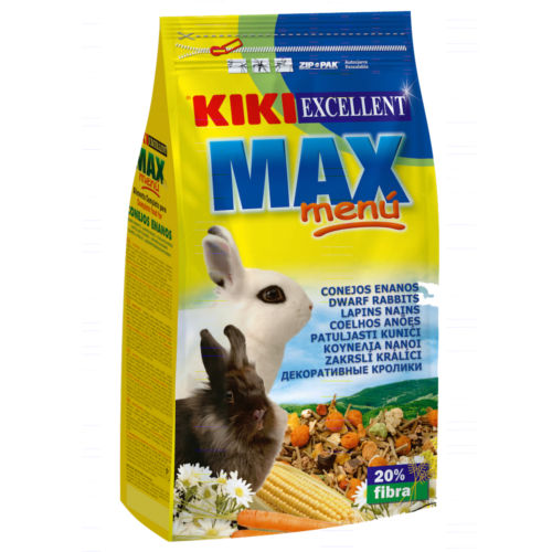 Kiki Max Menú alimento para conejos enanos image number null