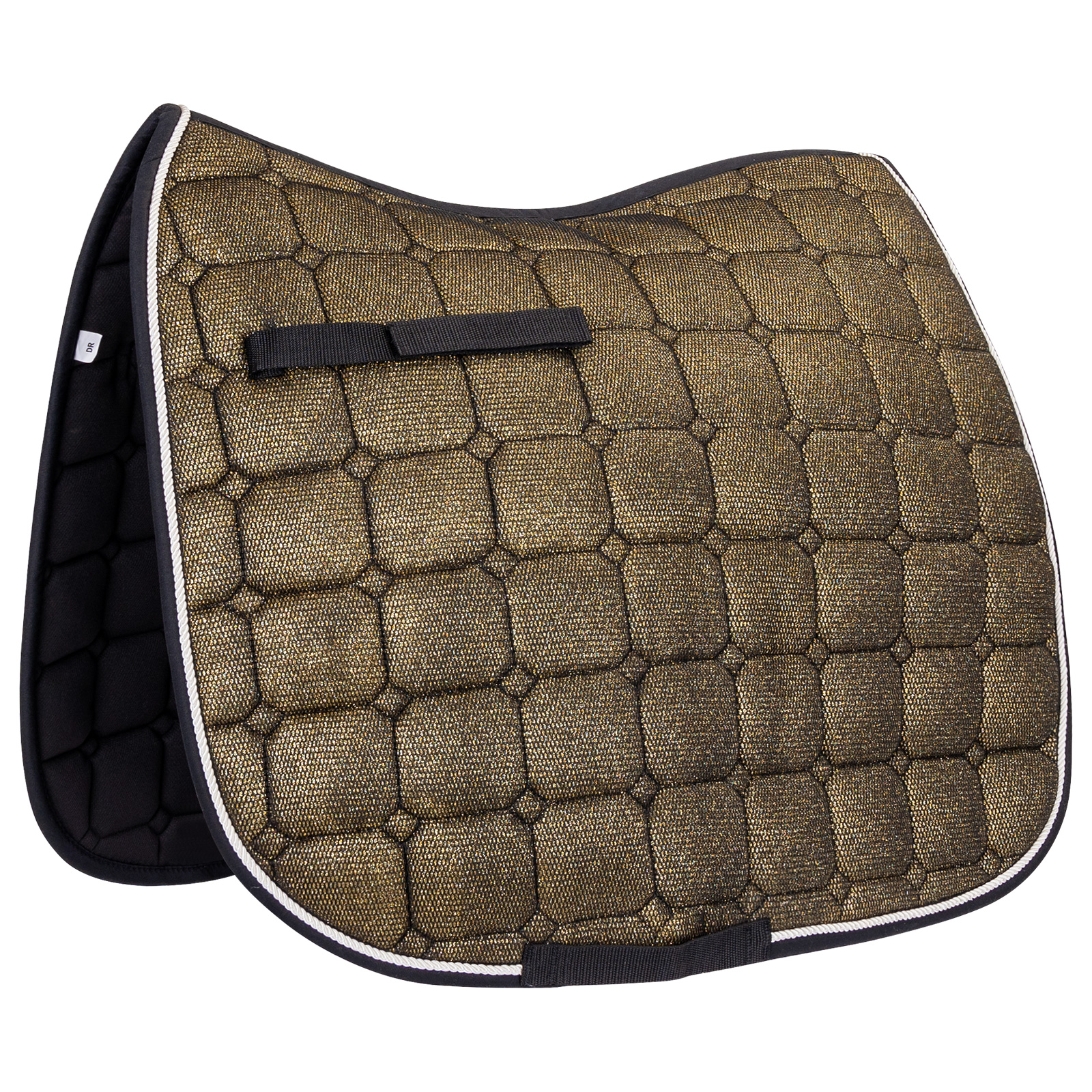 Nobleza – Mantilla para Caballo, Ideal para Salto, Sudaderos de Algodón, Correas de Posicionamiento con Cierre (Negro)