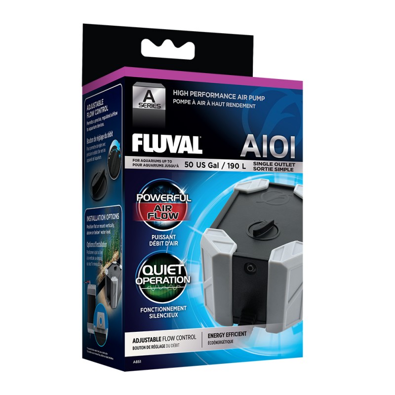 Fluval Serie A 202 Bomba de Aire, 300L