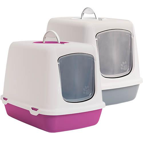 Arenero Gatos Oscar WC GATOS OSCAR GRIS Y BLANCO