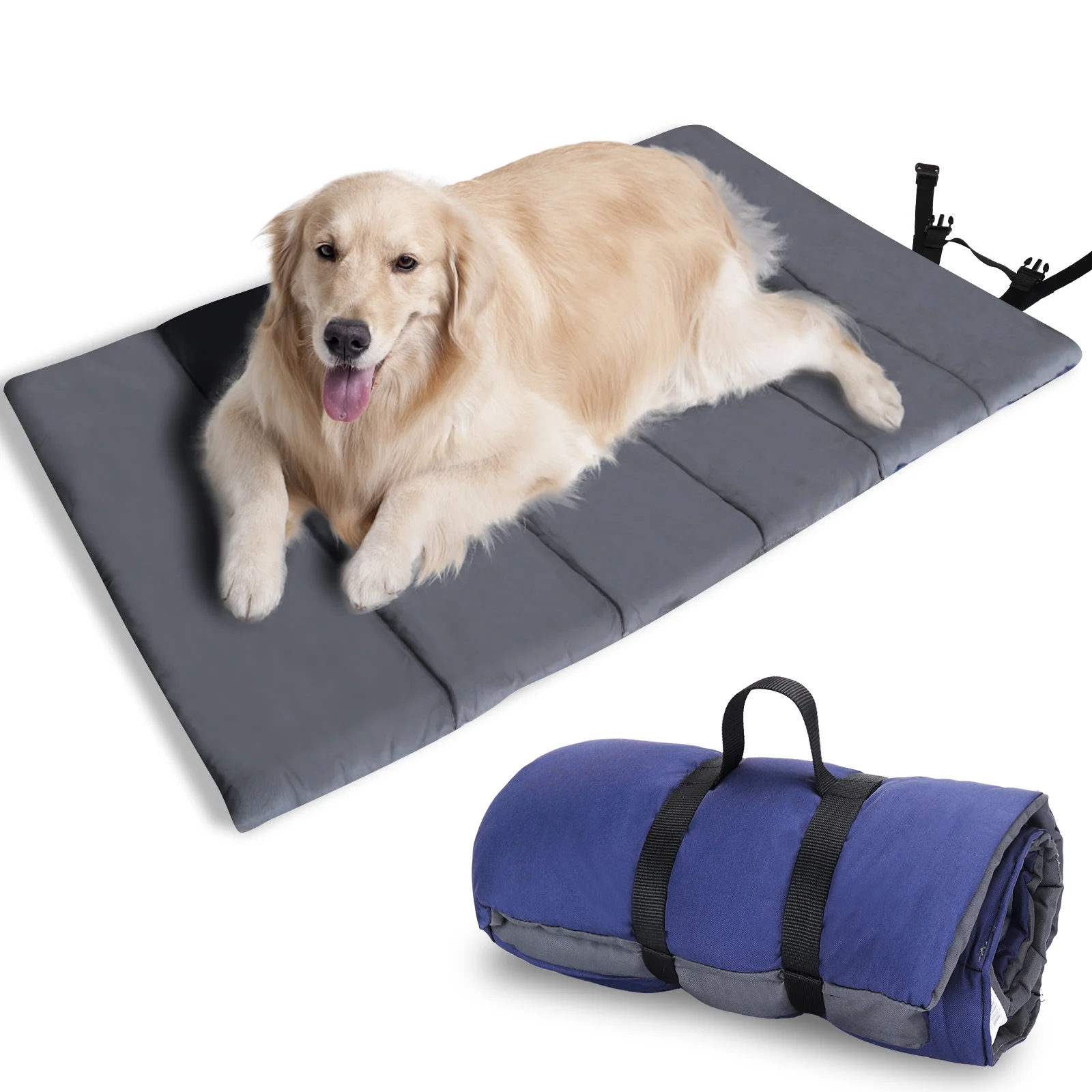 Nobleza Cama para Perros Impermeable, Manta Grande Lavable para Perros,  Colchoneta para Perros para Viajes, Camping, Exterior, 110x68cm