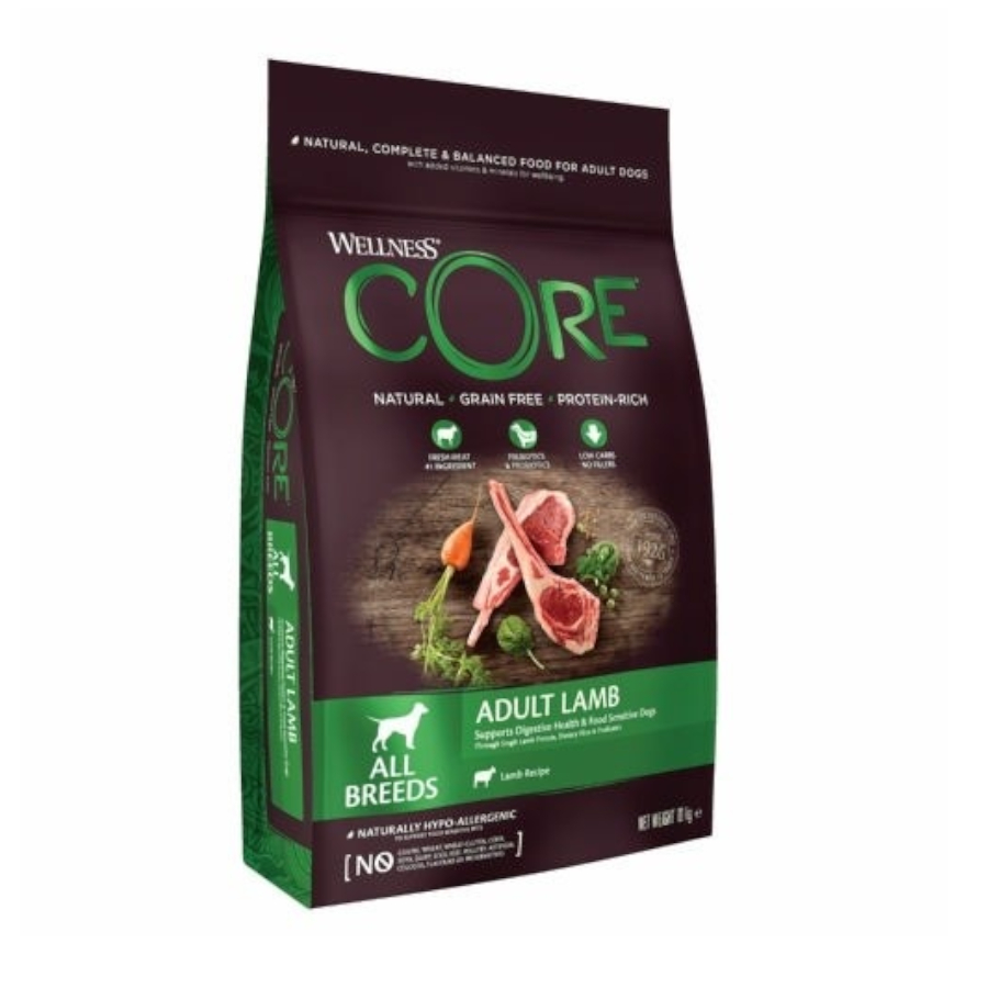 Wellness Core Adult Cordero pienso para perros , , large image number null