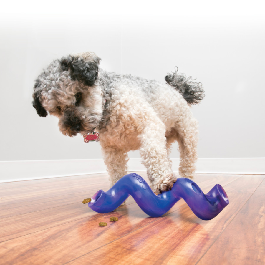 Kong Treat Spiral Stick Portagolosinas para perros
