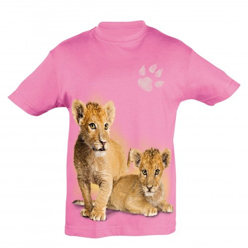 Camiseta Niño Leones bebé color Rosa, , large image number null