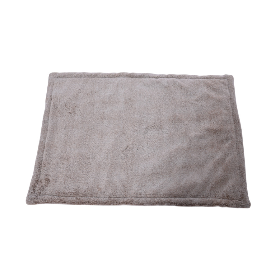 Leeby manta suave marrón para perros