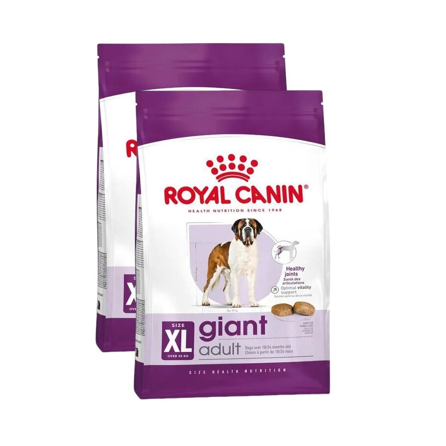 2 x 15 kg Royal Canin Giant Adult pienso para perros ¡Pack ahorro!