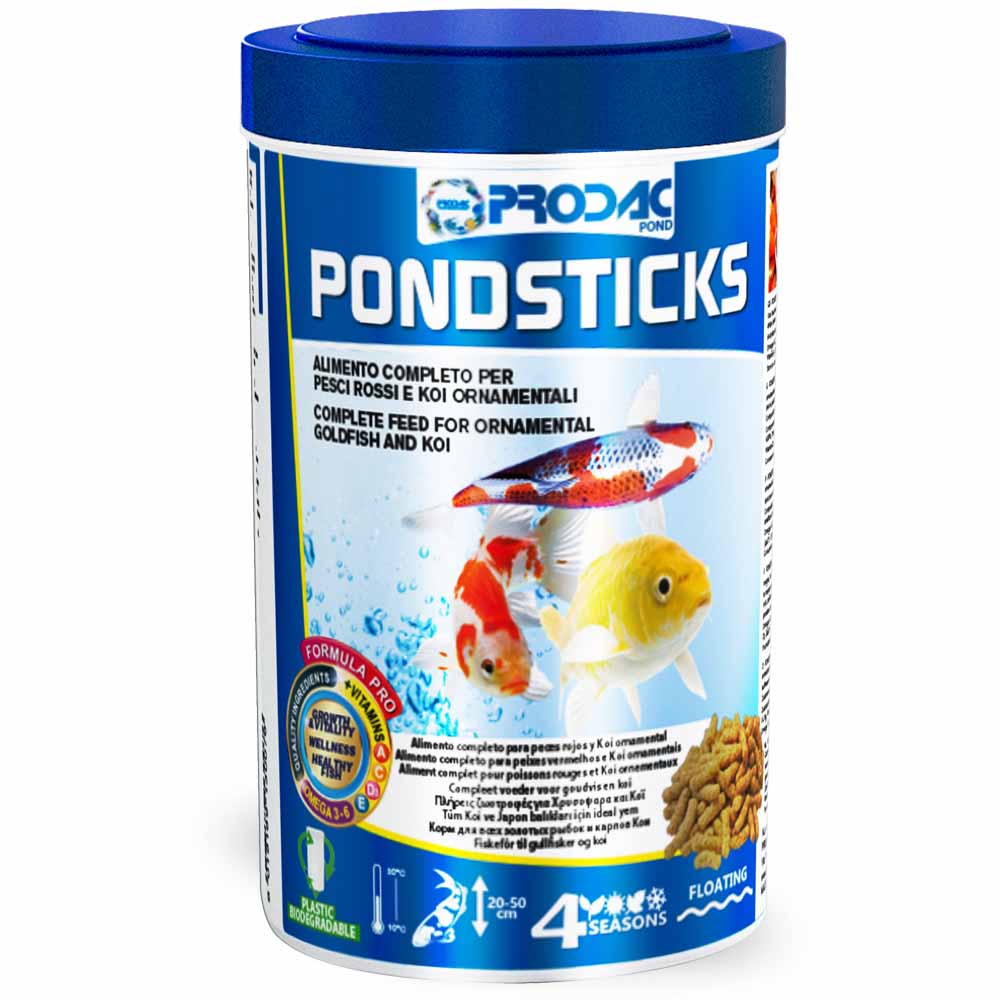Prodac Pondsticks Alimento completo para Goldfish y Koi