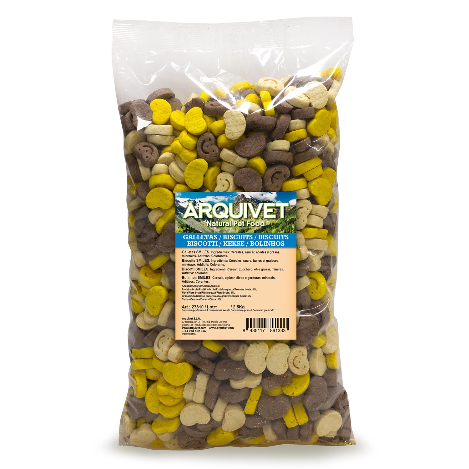 Galletas «Smiles» 2,5 Kg – galletas para perros