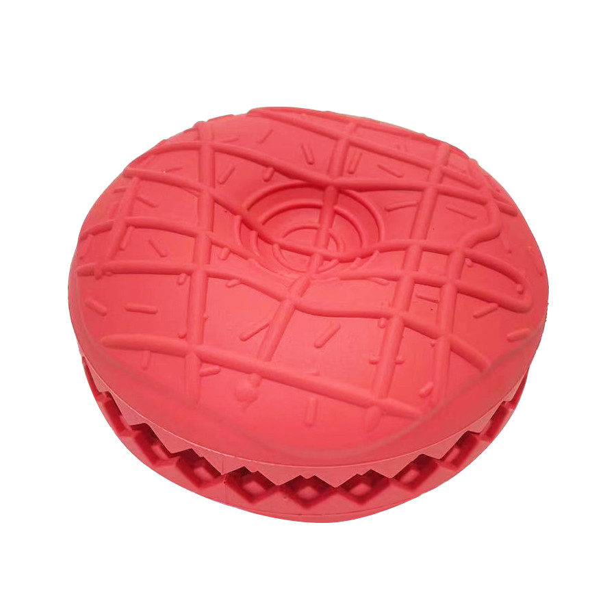 Tootoy! Dispenser de Juguete para Perros Chew Strawberry Donut Treat Tootoy!