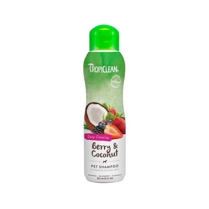 Champú Tropiclean Berry and Coconut 355 ml