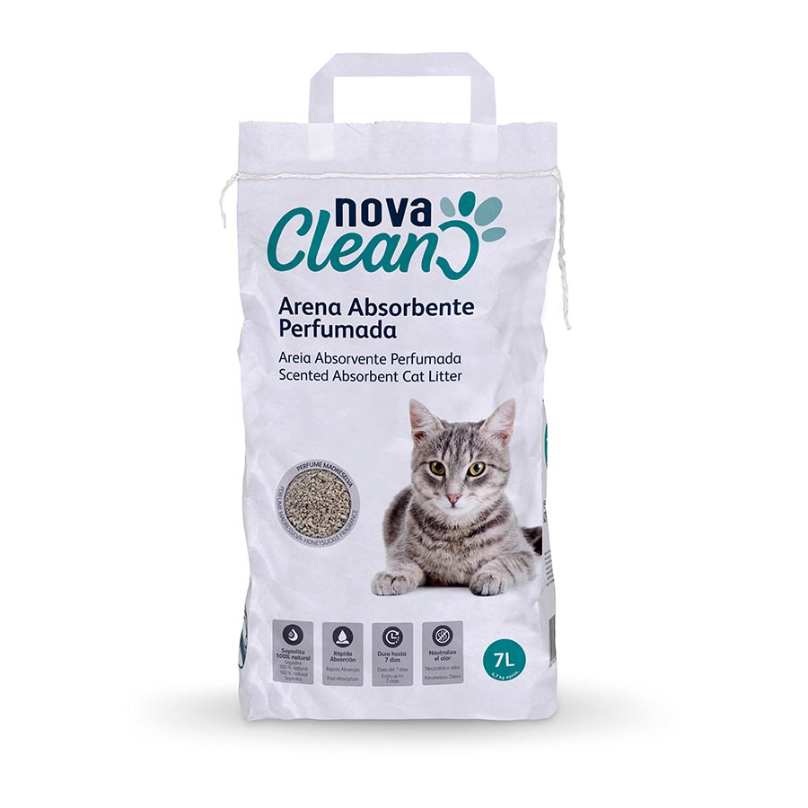 Nova Clean Arena perfumada absorbente para gatos Nova Clean Arena perfumada absorbente para gatos