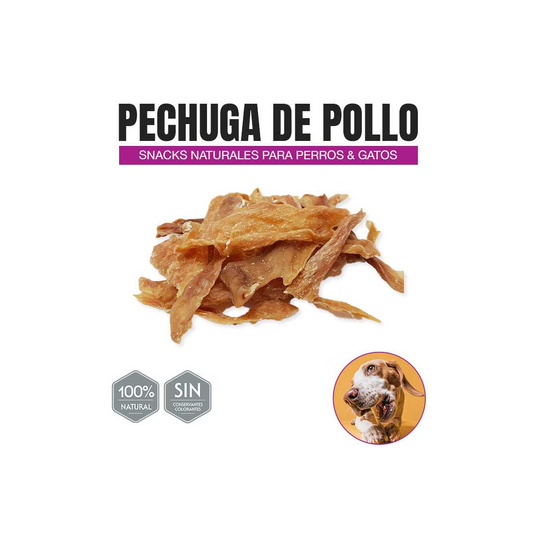 Pechuga de pollo deshidratado