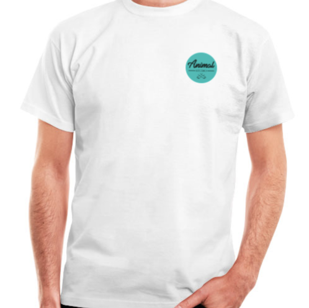 Camiseta de algodón personalizada plátanos color Turquesa, , large image number null