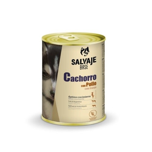 Salvaje Base Pollo lata para cachorros, , large image number null